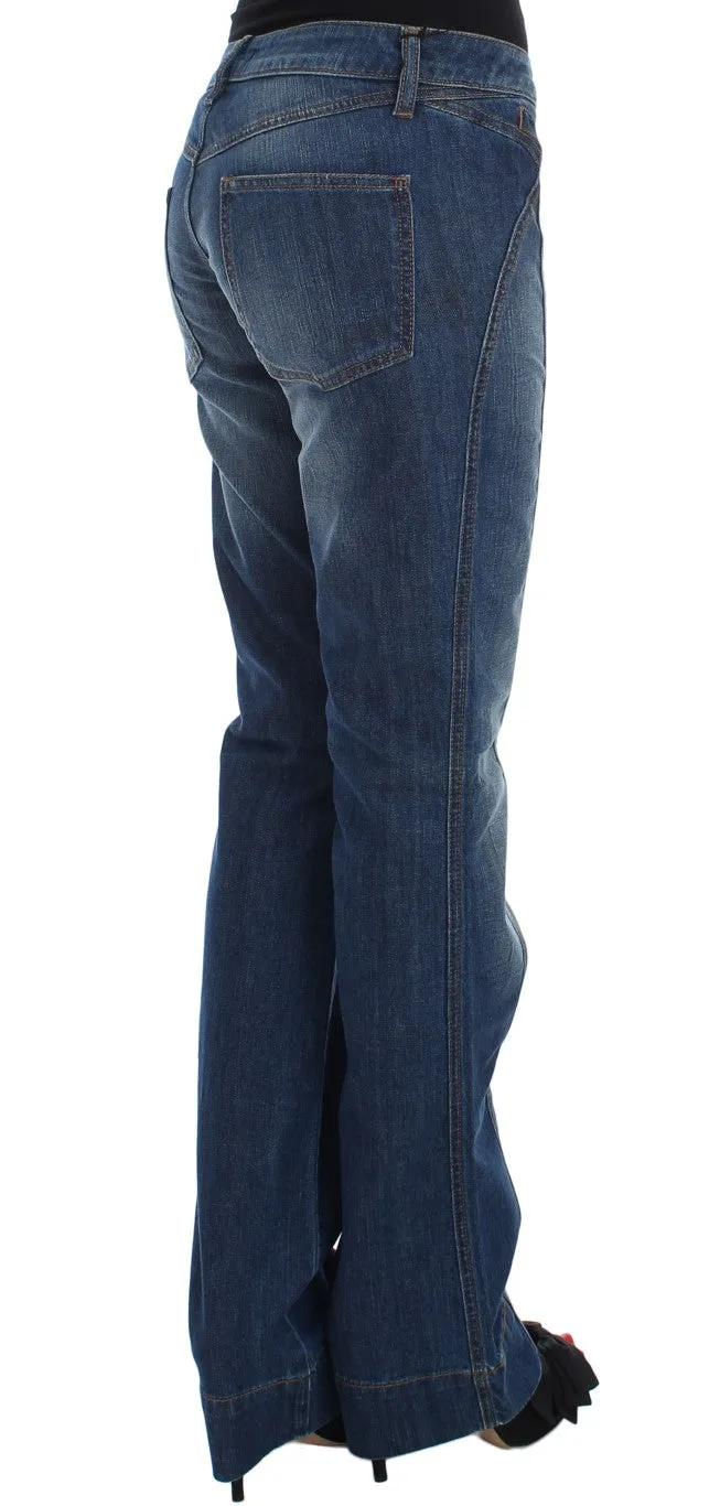 Chic Boot Cut Blue Wash Denim sold by Louxly product image thumbnail 4
