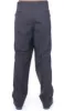 Elegant Pleated Black Wool Trousers sold by Louxly