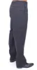 Elegant Pleated Black Wool Trousers sold by Louxly