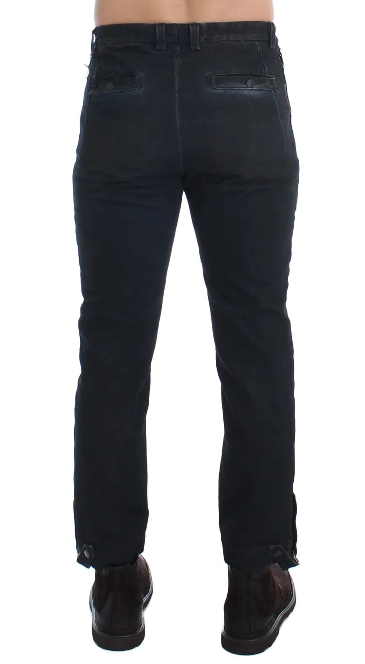 Chic Blue Slim Fit Denim Jeans sold by Louxly product image thumbnail 4