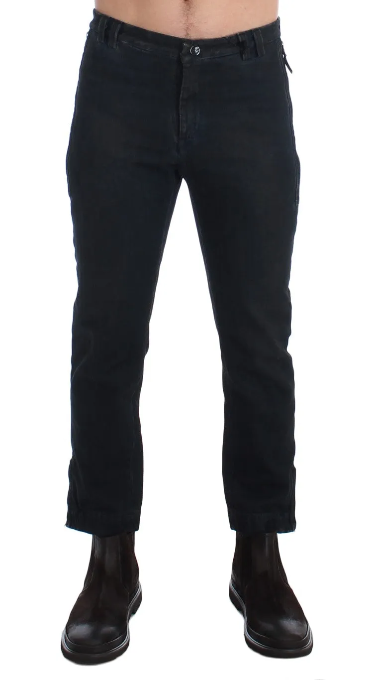Chic Blue Slim Fit Denim Jeans sold by Louxly product image thumbnail 2