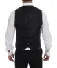 Elegant Black Wool Dress Vest sold by Louxly