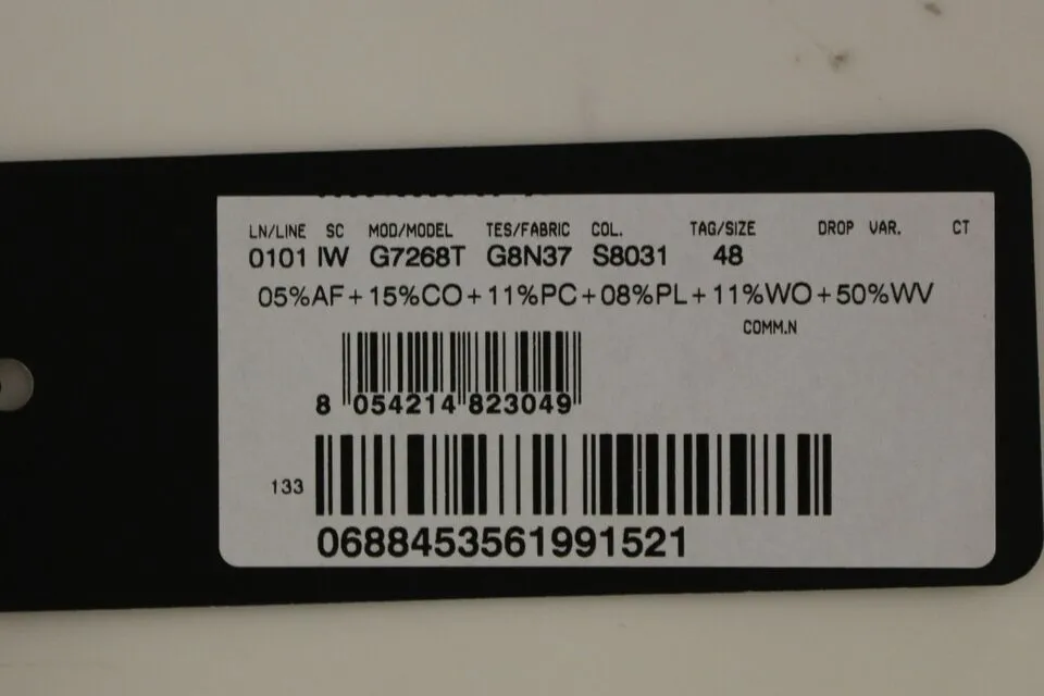 Elegant Gray Wool Blend Dress Vest sold by Louxly product image thumbnail 5