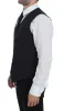 Elegant Gray Wool Dress Vest sold by Louxly