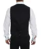 Elegant Gray Wool Formal Vest sold by Louxly