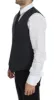 Elegant Gray Wool Formal Vest sold by Louxly
