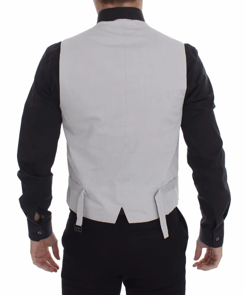 Chic Beige Single Breasted Dress Vest sold by Louxly product image thumbnail 3