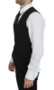 Elegant Black Wool Dress Vest sold by Louxly