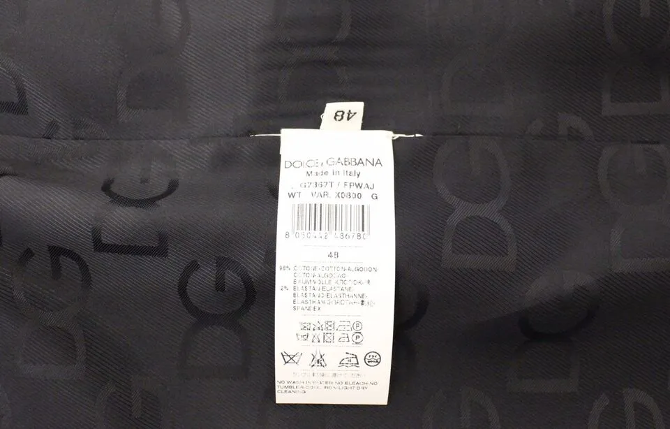 Elegant Blue Cotton Stretch Dress Vest sold by Louxly product image thumbnail 3