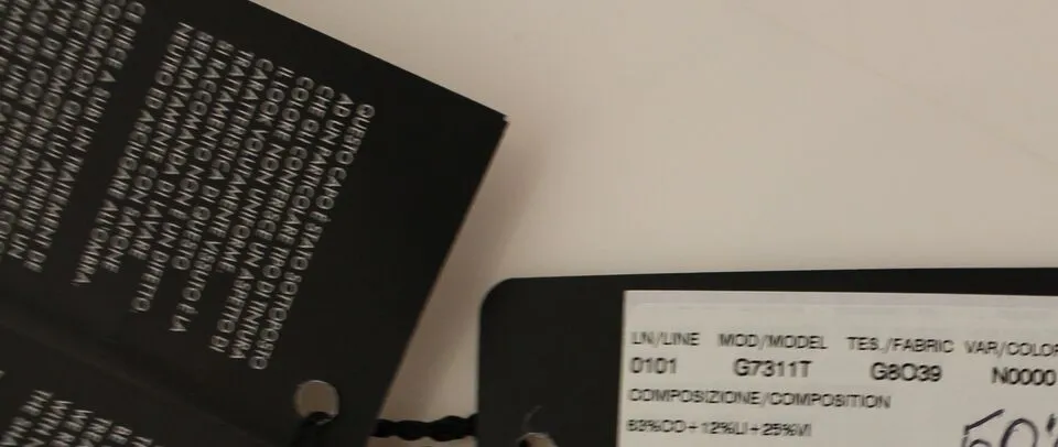 Elegant Black Cotton Blend Dress Vest sold by Louxly product image thumbnail 5