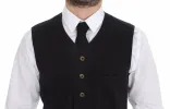 Elegant Black Dress Vest sold by Louxly