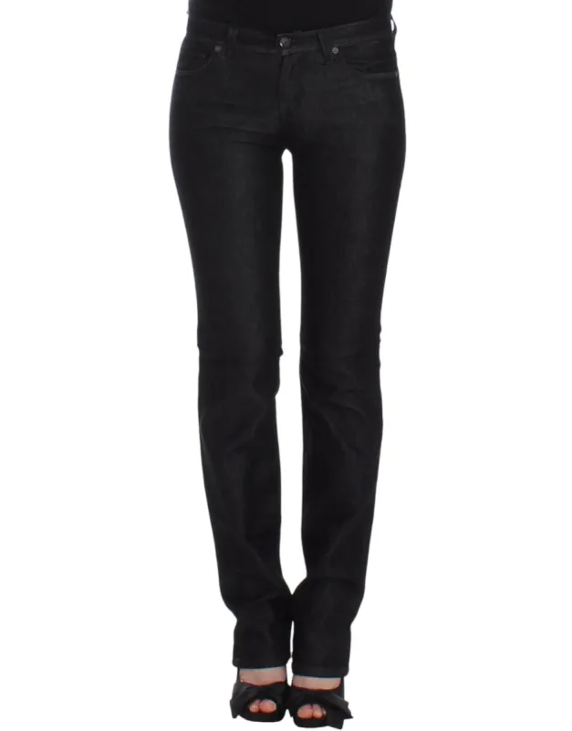 Chic Black Slim Skinny Jeans sold by Louxly
