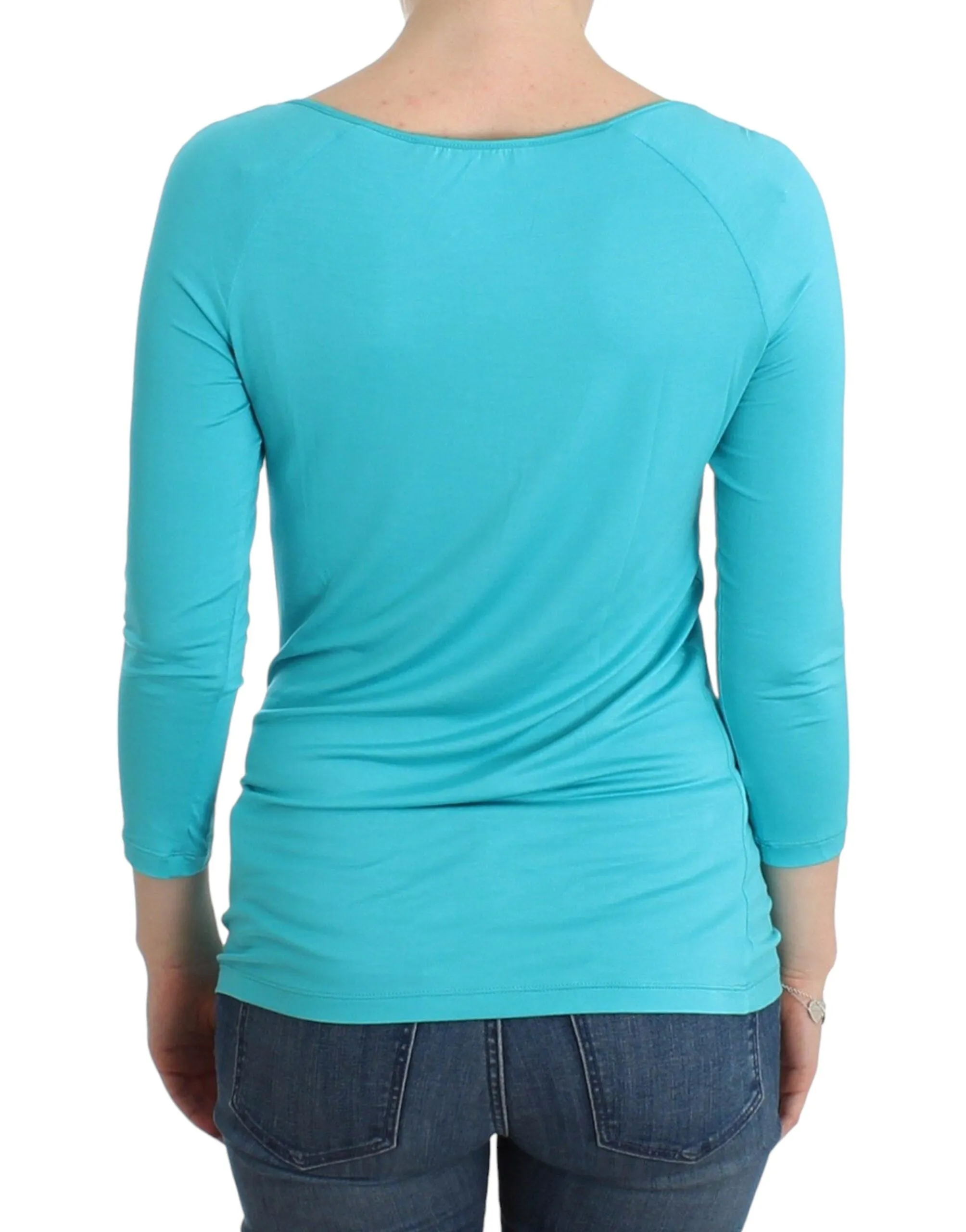 Elegant Blue Modal Blend Top sold by Louxly product image thumbnail 3