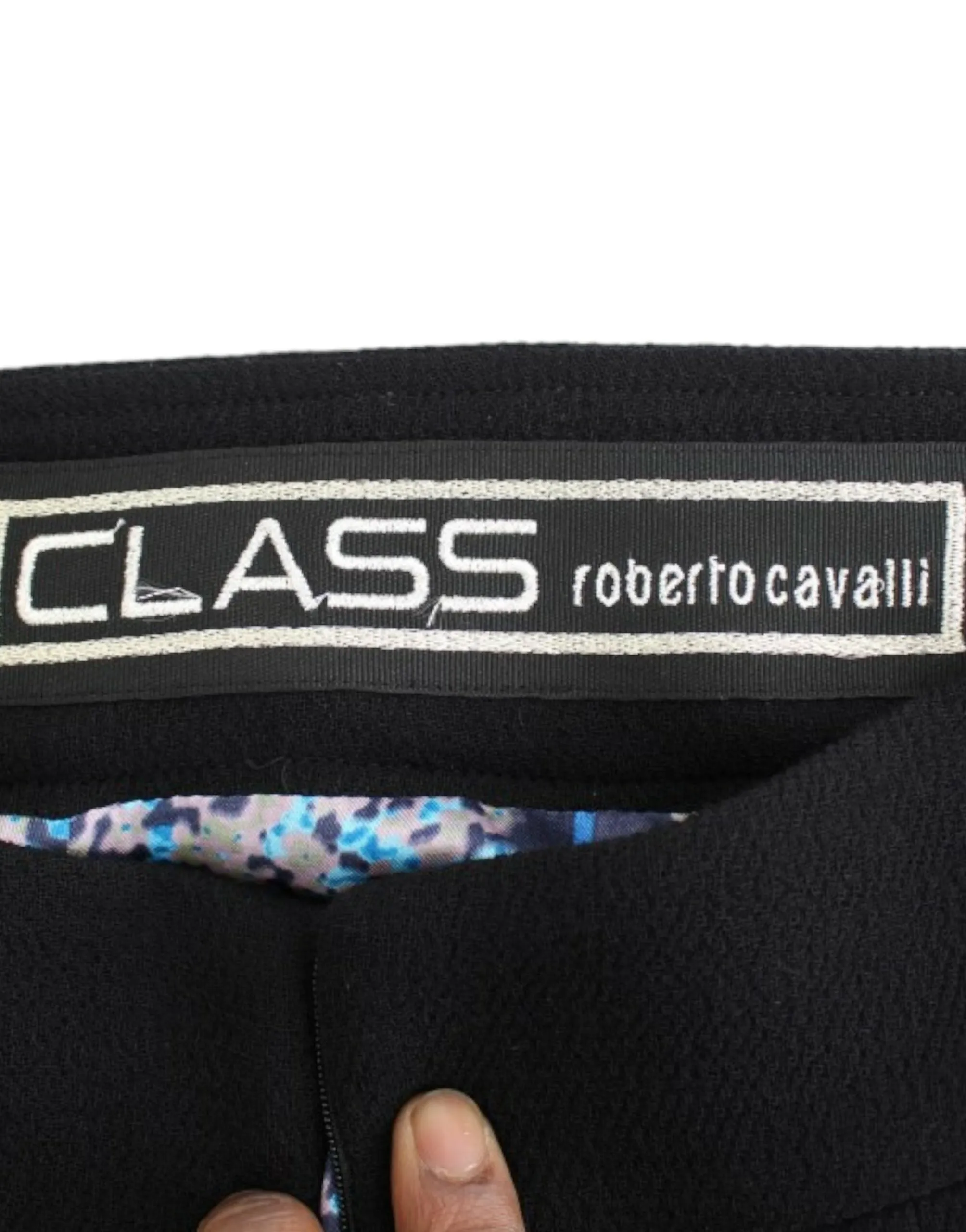 Elegant Black Wool Pencil Skirt sold by Louxly product image thumbnail 5