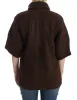 Elegant Short Sleeved Brown Cardigan sold by Louxly