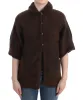 Elegant Short Sleeved Brown Cardigan sold by Louxly