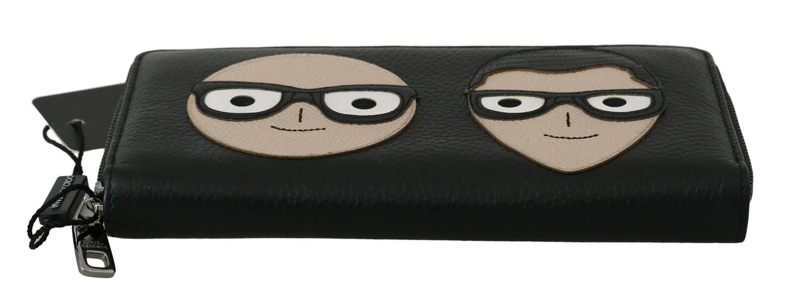 Elegant Black Leather Continental Wallet sold by Louxly product image thumbnail 4