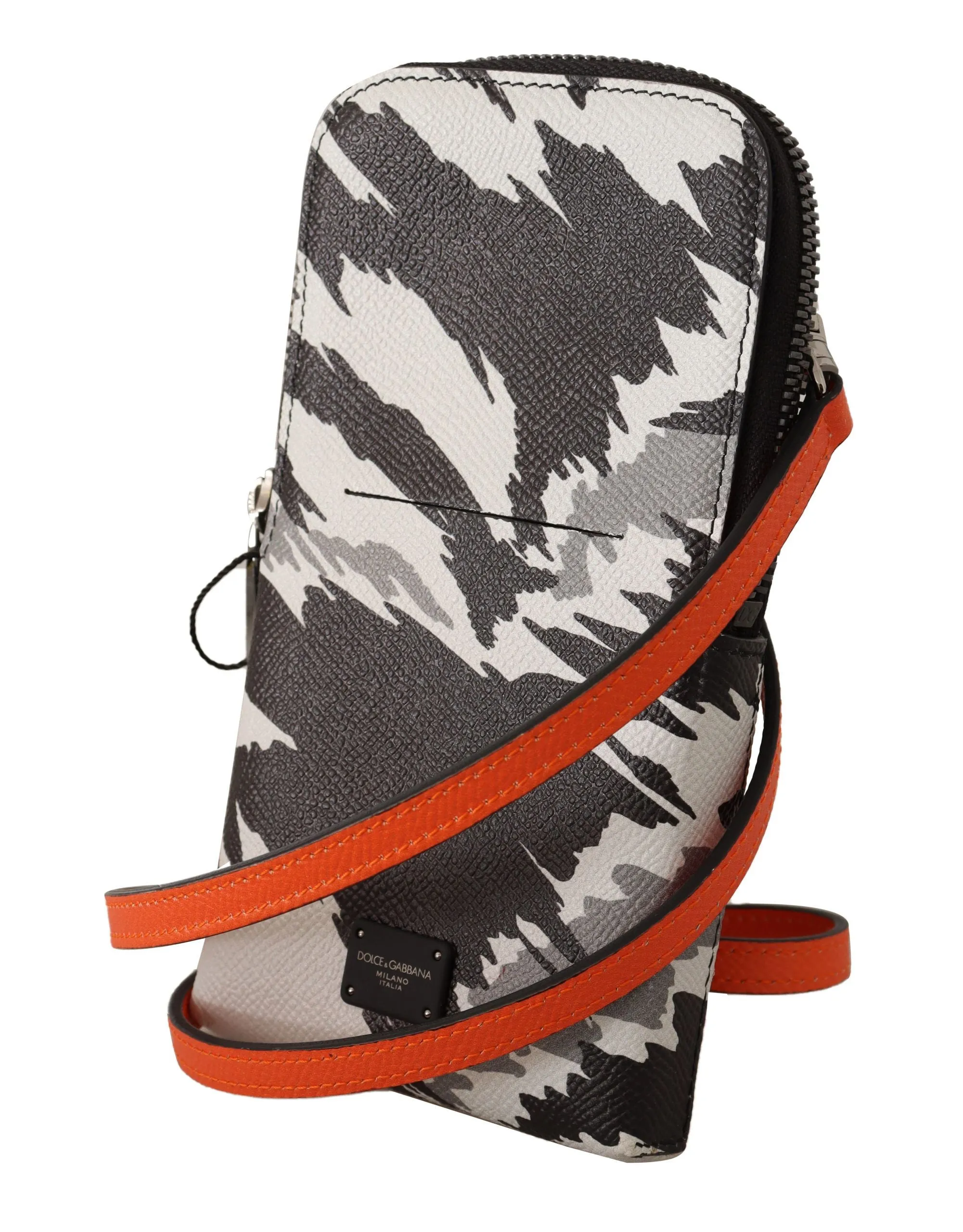 Elegant Leather Phone Pocket Neck Strap sold by Louxly product image thumbnail 3