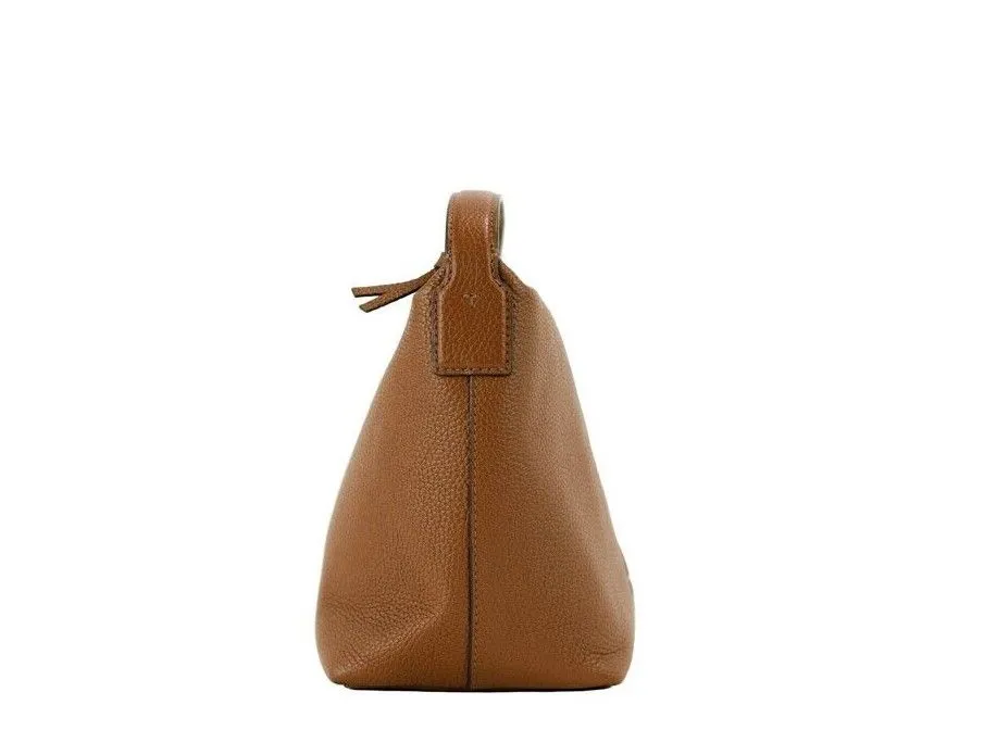 Thea Small Moose Pebbled Leather Slouchy Shoulder Handbag sold by Louxly product image thumbnail 3