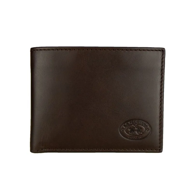 Elegant Dark Brown Leather Wallet sold by Louxly