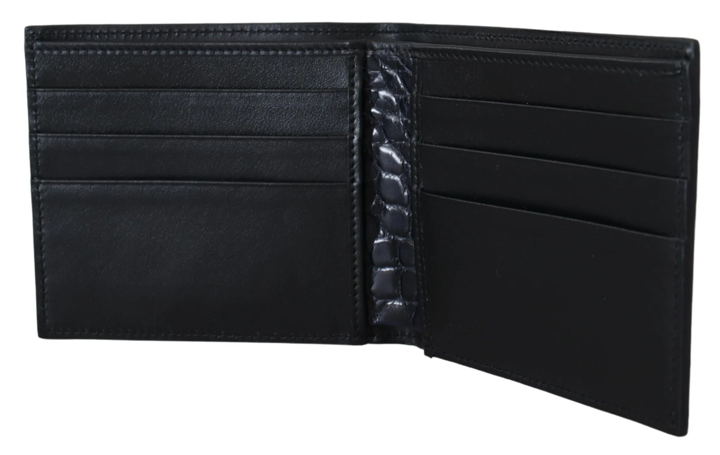 Elegant Exotic Leather Bifold Wallet sold by Louxly product image thumbnail 5