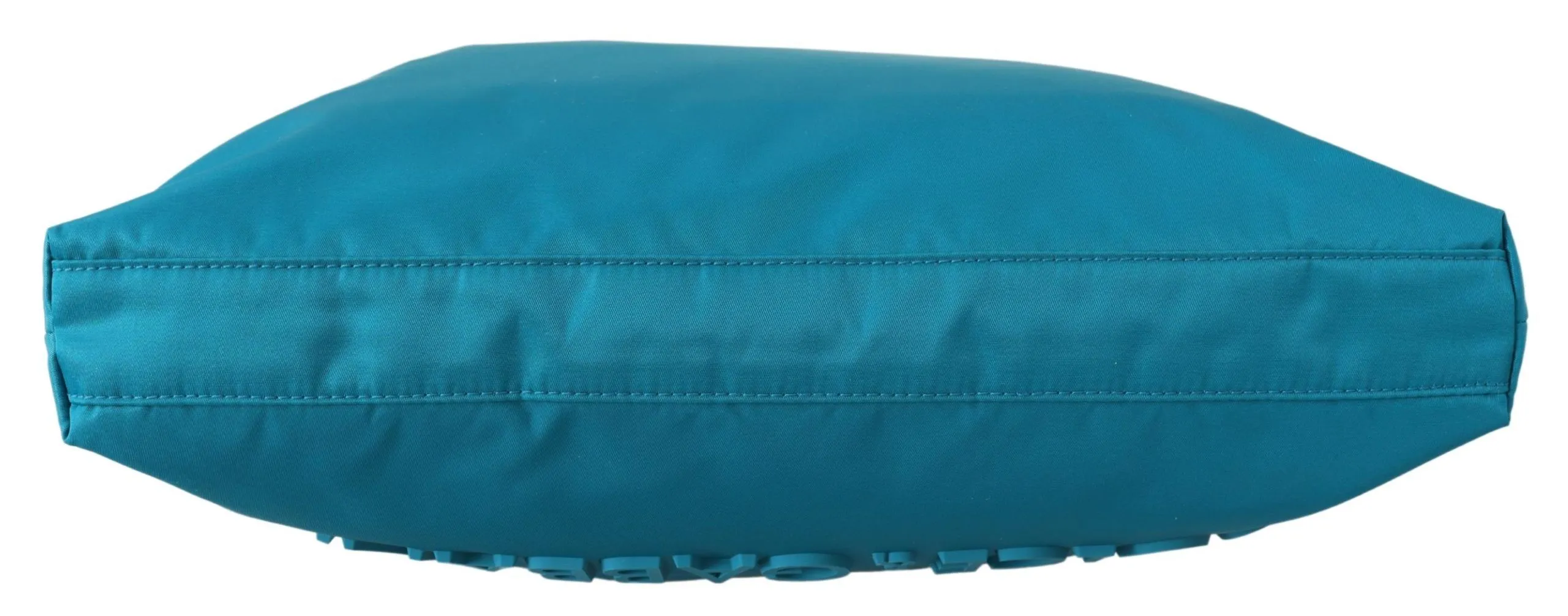 Sapphire Blue Nylon Tote Bag with Logo Detail sold by Louxly product image thumbnail 4