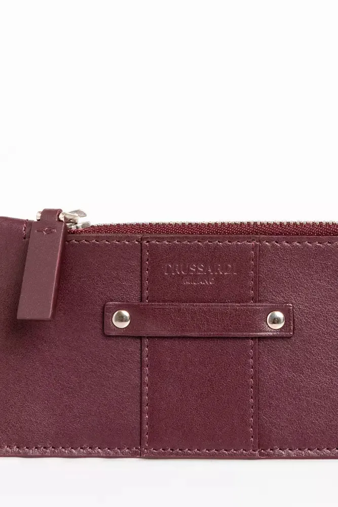 Elegant Soft Leather Card Holder in Rich Brown sold by Louxly product image thumbnail 2