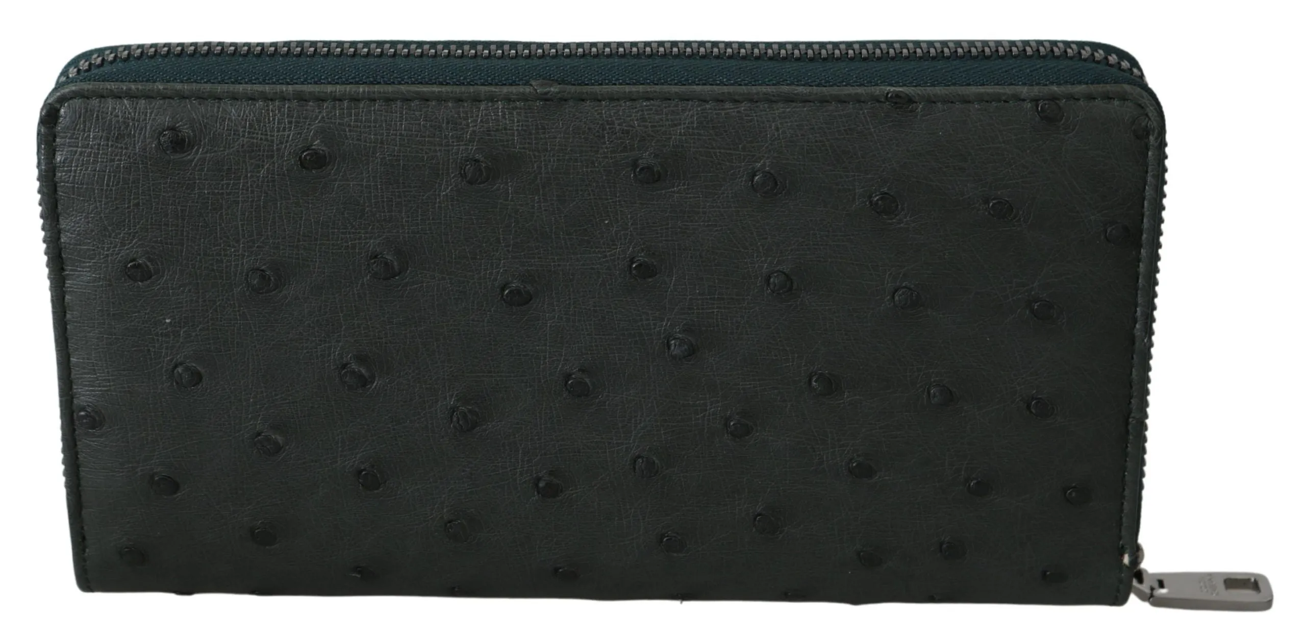 Exquisite Green Ostrich Leather Continental Wallet sold by Louxly product image thumbnail 2