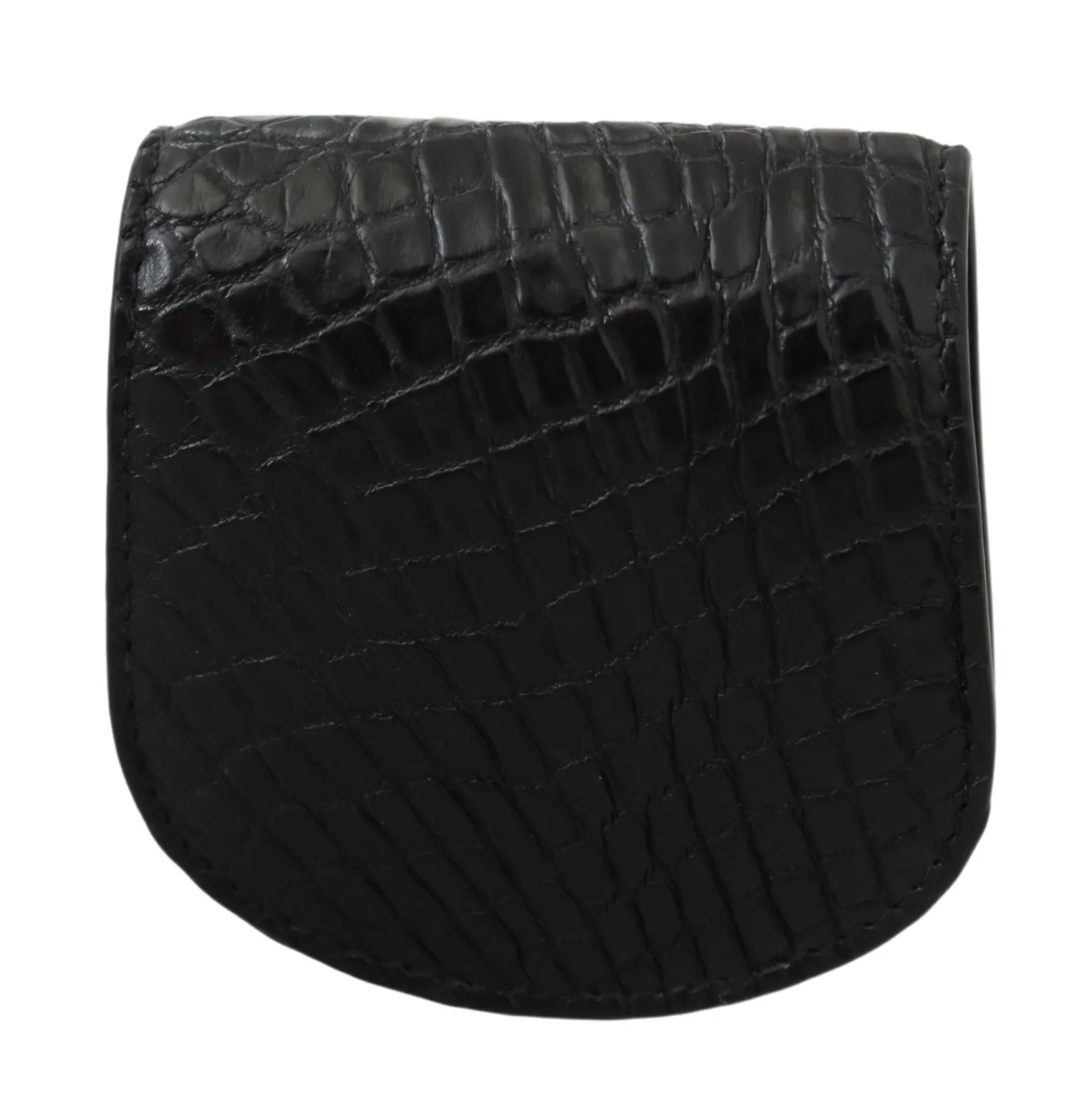 Sleek Black Leather Coin Case Wallet sold by Louxly product image thumbnail 3