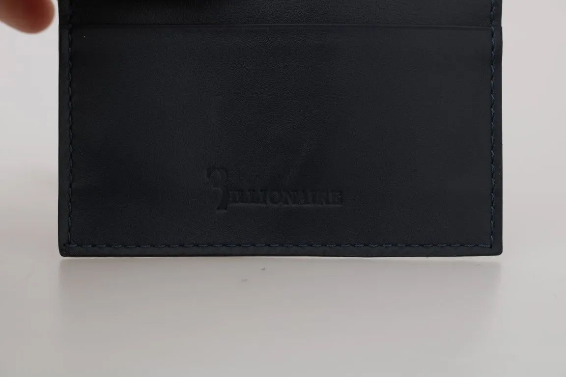 Elegant Blue Leather Men's Wallet sold by Louxly product image thumbnail 4