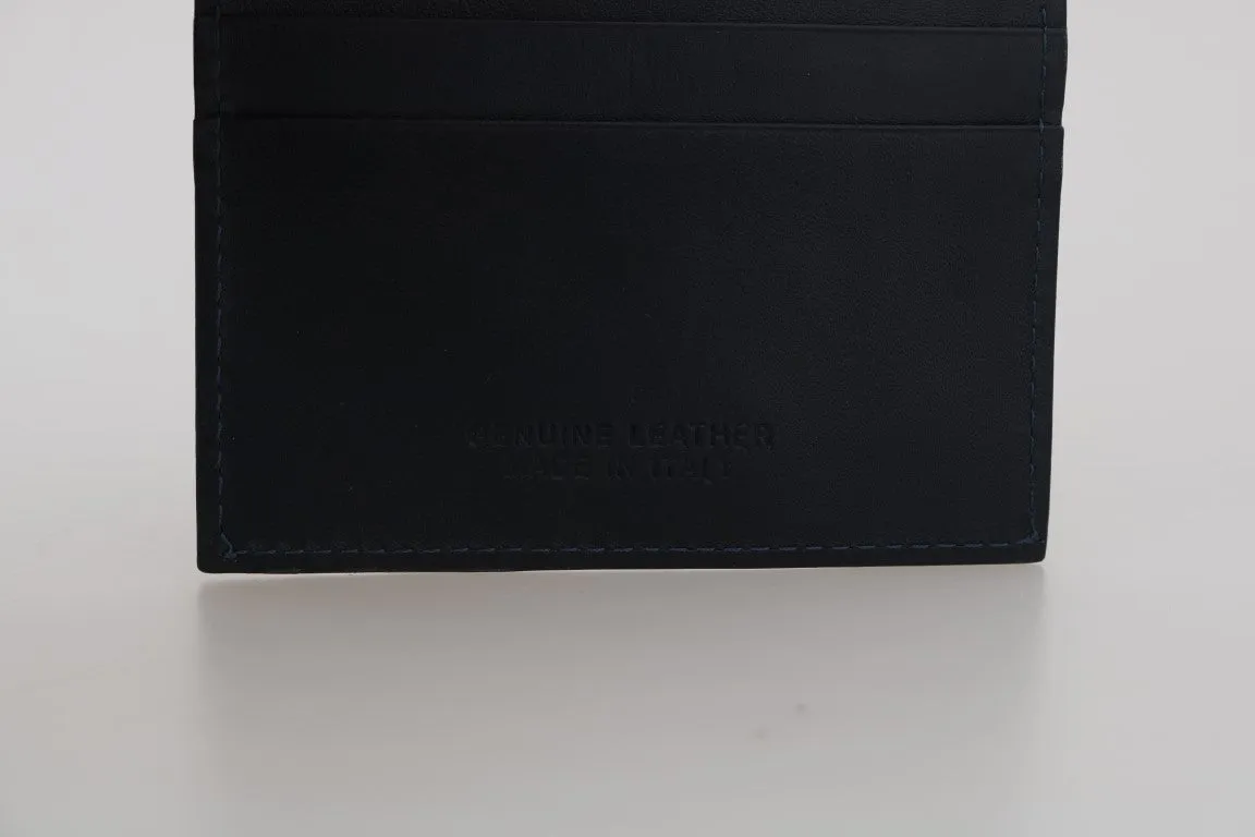 Elegant Blue Leather Men's Wallet sold by Louxly product image thumbnail 5