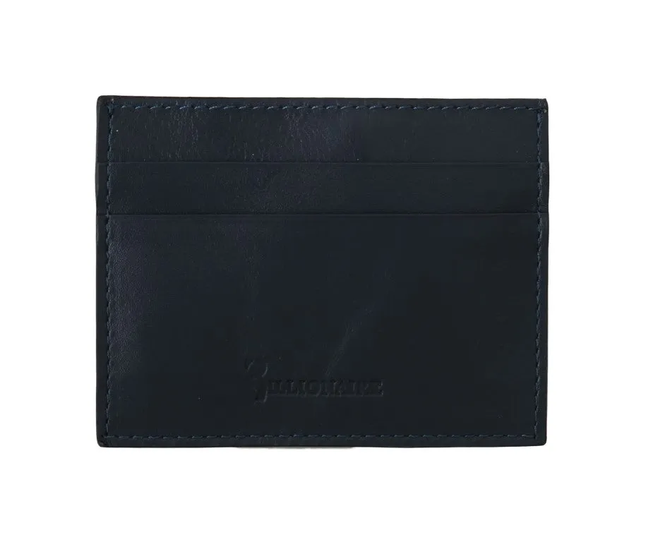 Elegant Blue Leather Men's Wallet sold by Louxly product image thumbnail 2