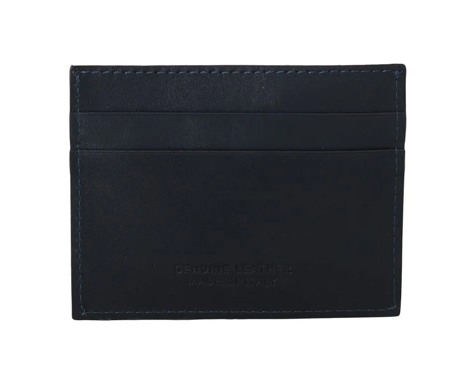 Elegant Blue Leather Men's Wallet sold by Louxly product image thumbnail 3