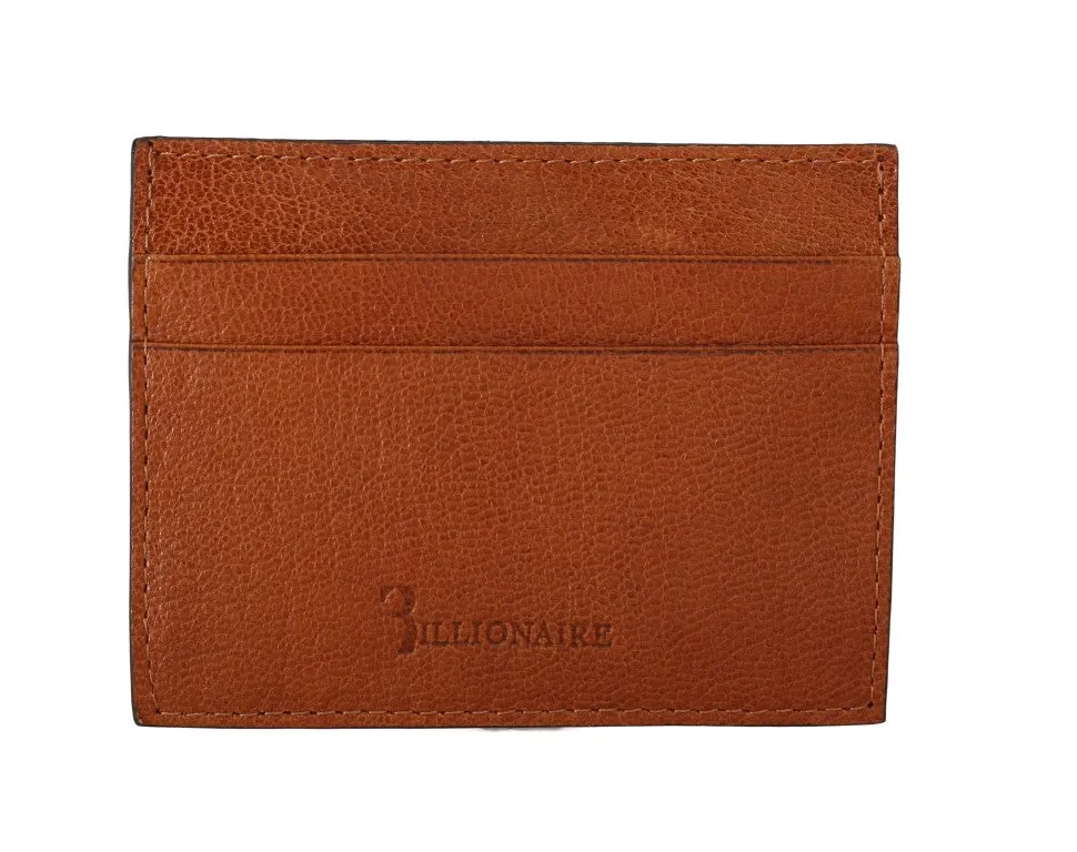 Elegant Men's Leather Wallet in Brown sold by Louxly product image thumbnail 2