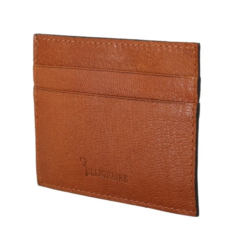 Elegant Men's Leather Wallet in Brown sold by Louxly
