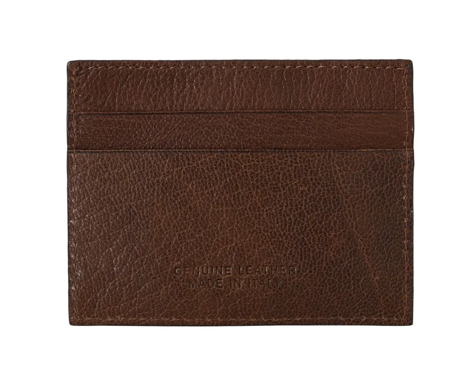 Elegant Leather Men's Wallet in Brown sold by Louxly product image thumbnail 3