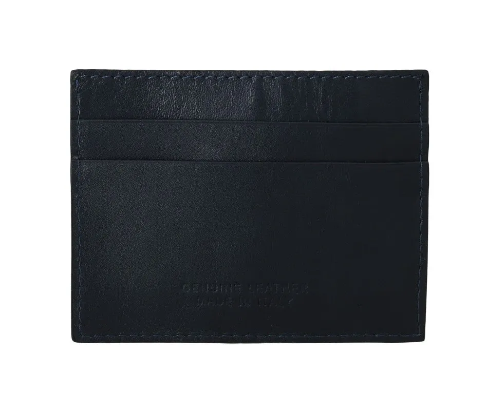 Opulent Blue Leather Men's Wallet sold by Louxly product image thumbnail 4
