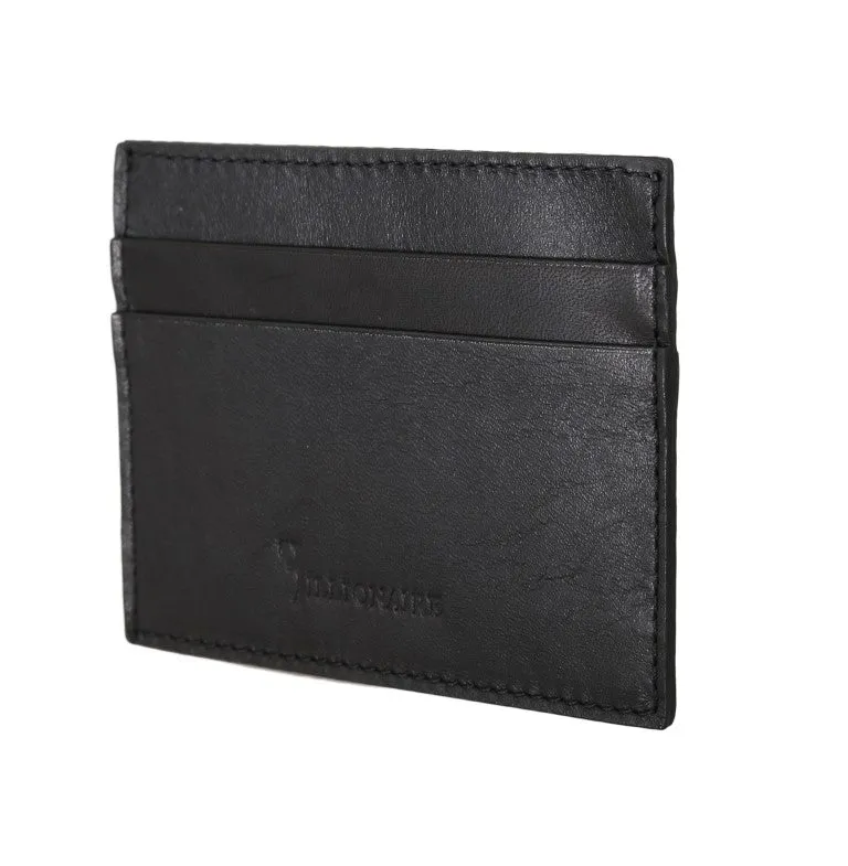 Exquisite Black Leather Men's Wallet sold by Louxly