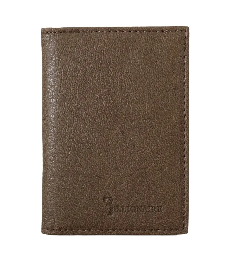 Elegant Leather Men's Wallet in Brown sold by Louxly product image thumbnail 2