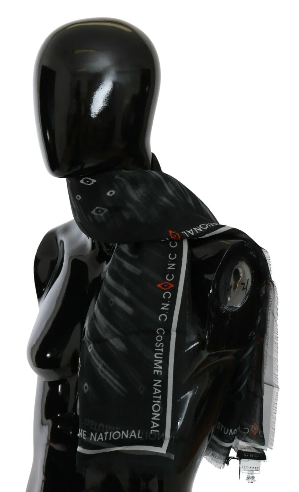 Elegant Silk Striped Men's Scarf sold by Louxly product image thumbnail 4