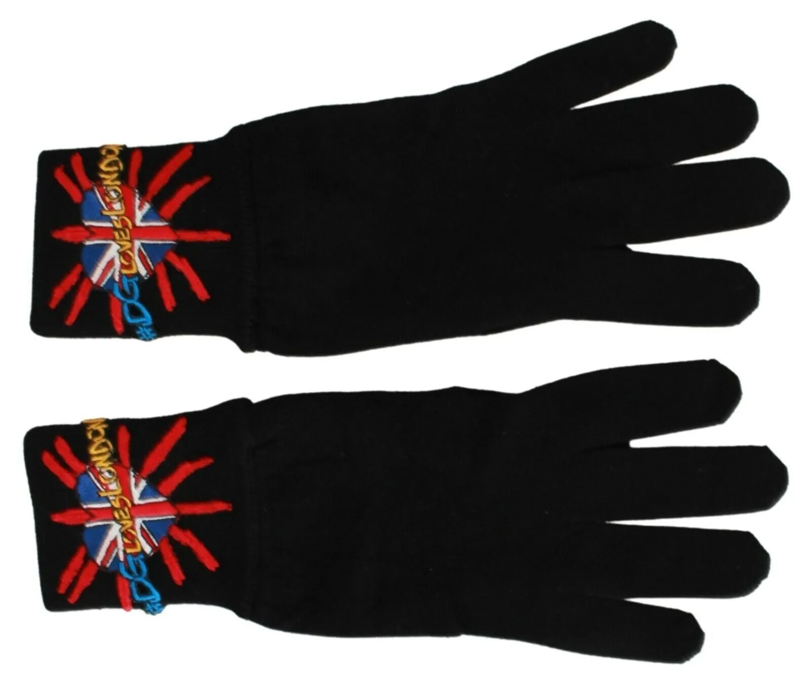 Elegant Black Virgin Wool Gloves sold by Louxly product image thumbnail 4