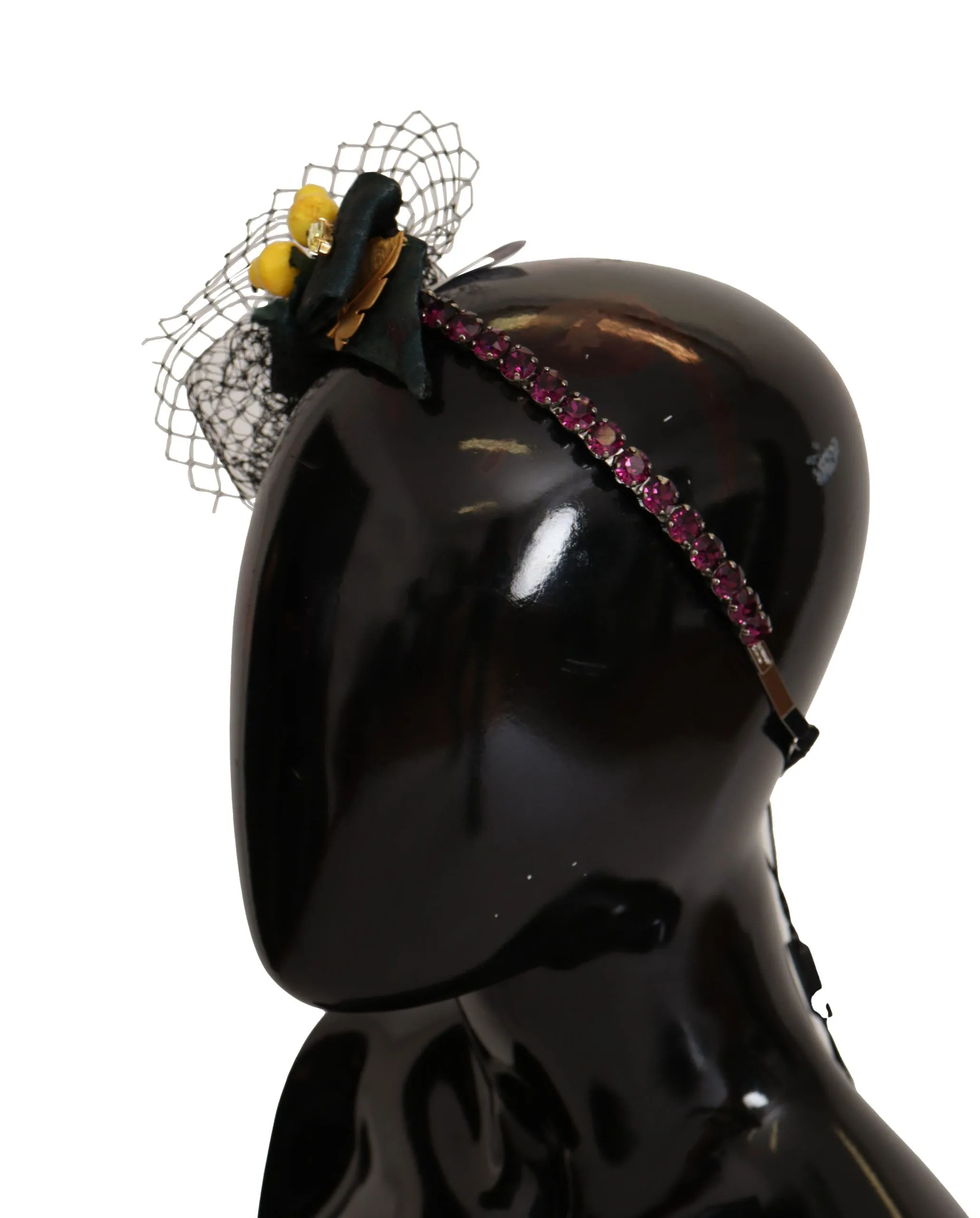 Charming Sicilian Lemon Crystal Headband sold by Louxly product image thumbnail 3