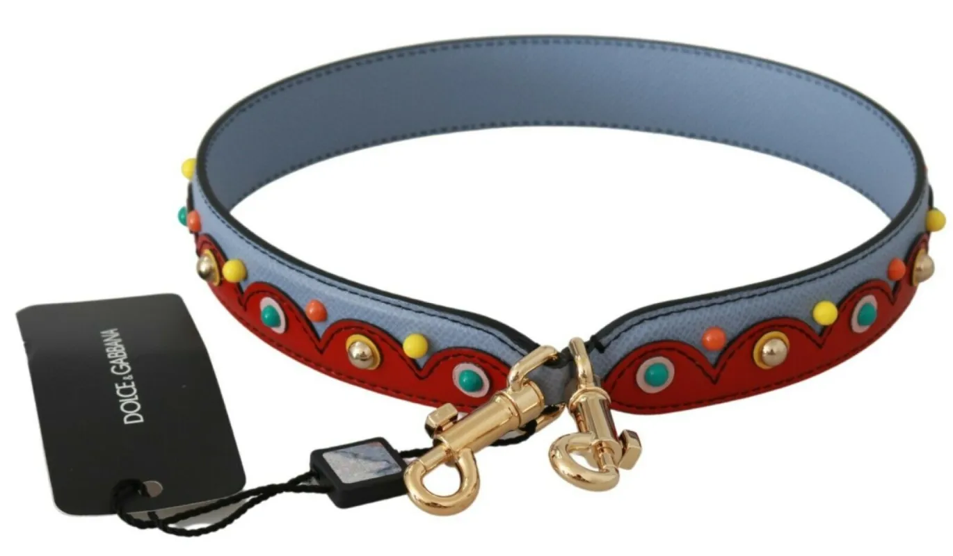 Elegant Multicolor Leather Shoulder Strap sold by Louxly