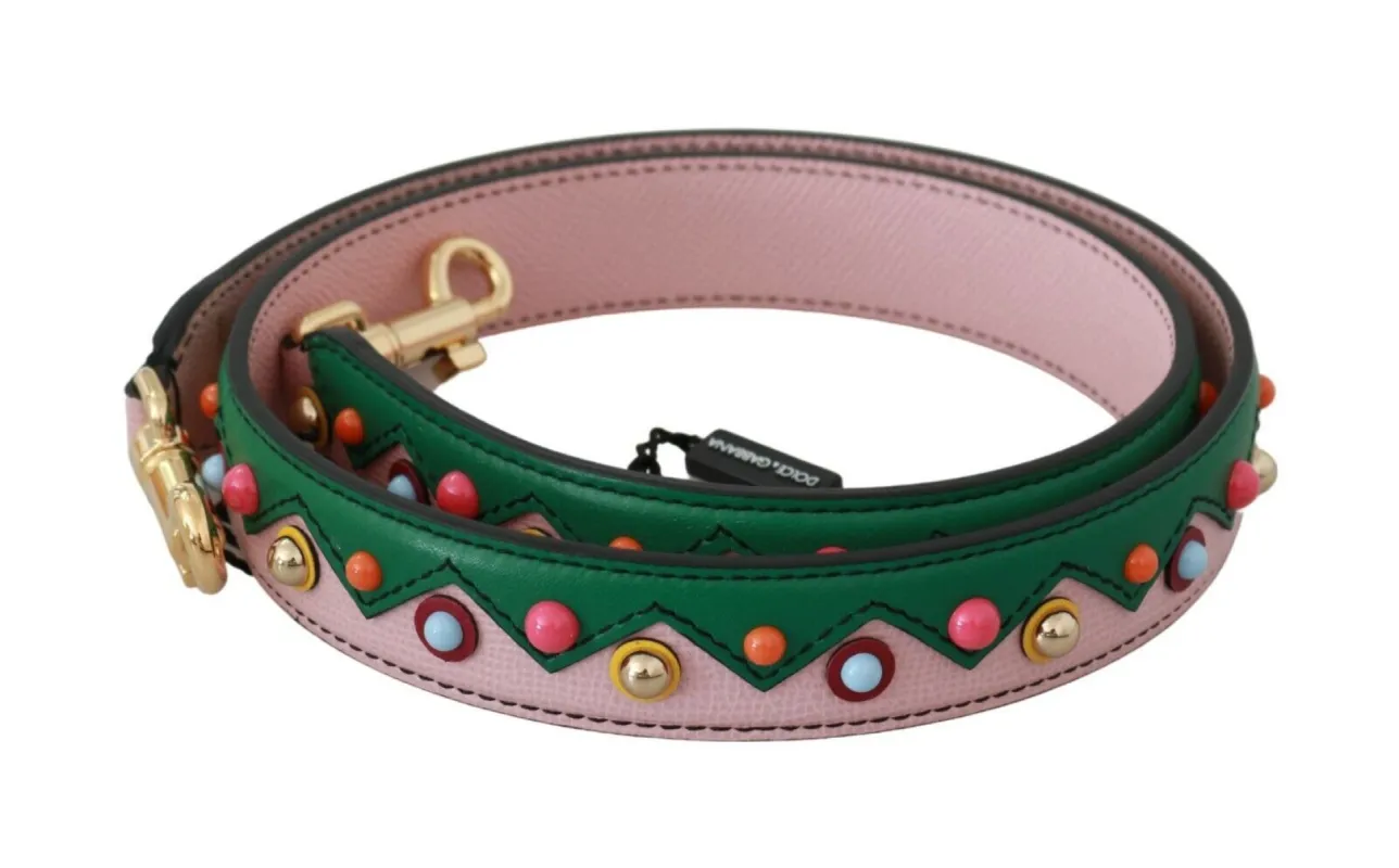 Elegant Multicolor Leather Shoulder Strap sold by Louxly