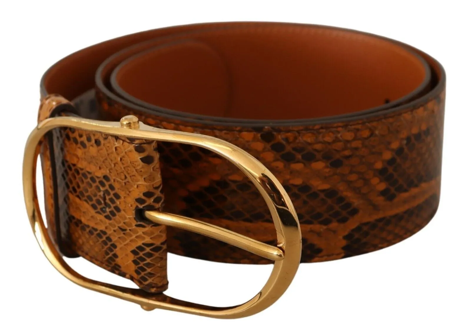 Elegant Python Skin Leather Belt sold by Louxly product image thumbnail 3