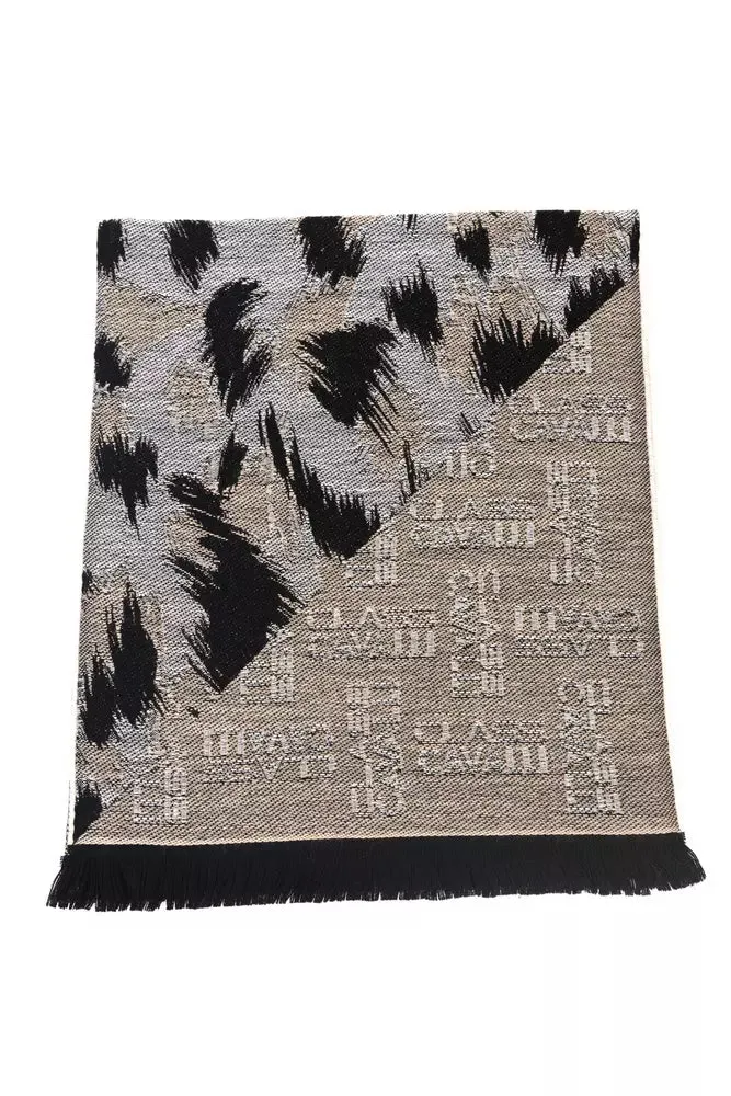 Chic Animalier Wool-Blend Scarf sold by Louxly