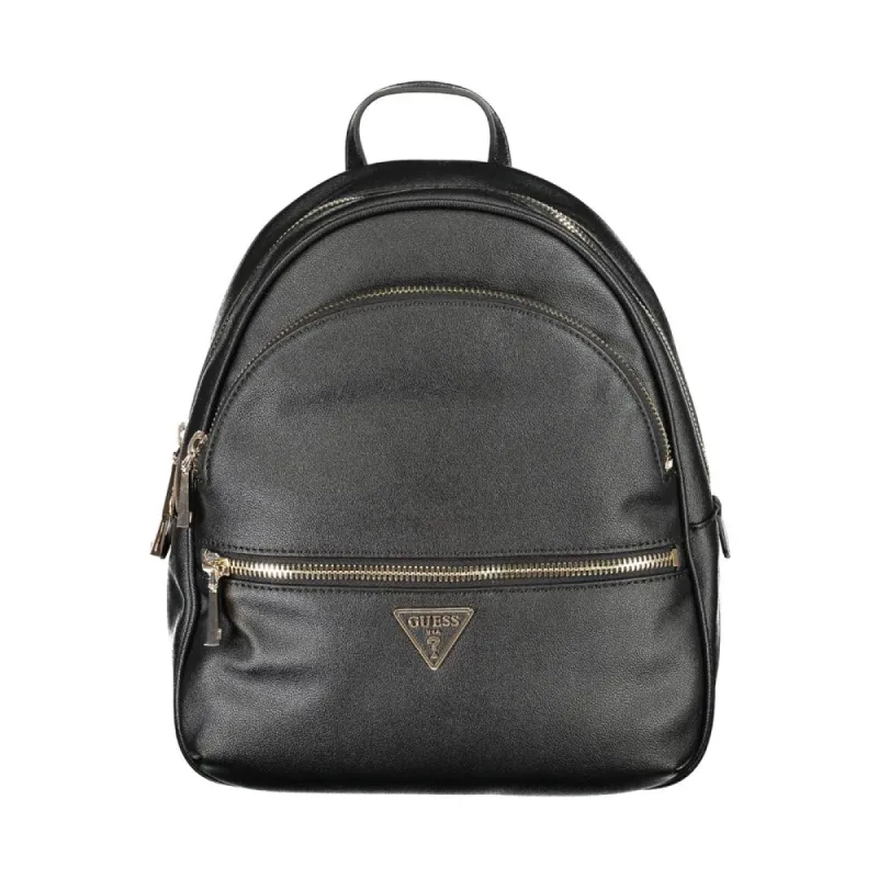 Black Polyethylene Backpack sold by Louxly