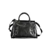 Black Polyethylene Handbag sold by Louxly