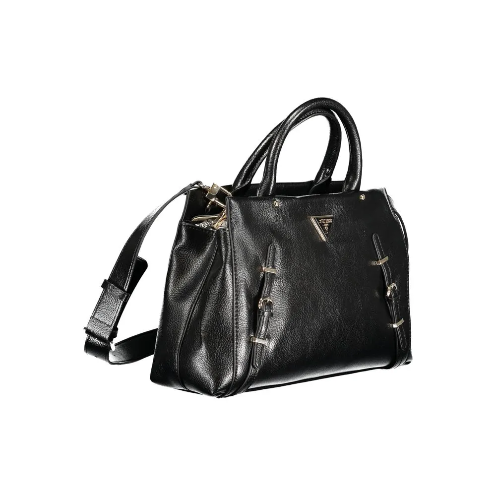 Black Polyethylene Handbag sold by Louxly product image thumbnail 3