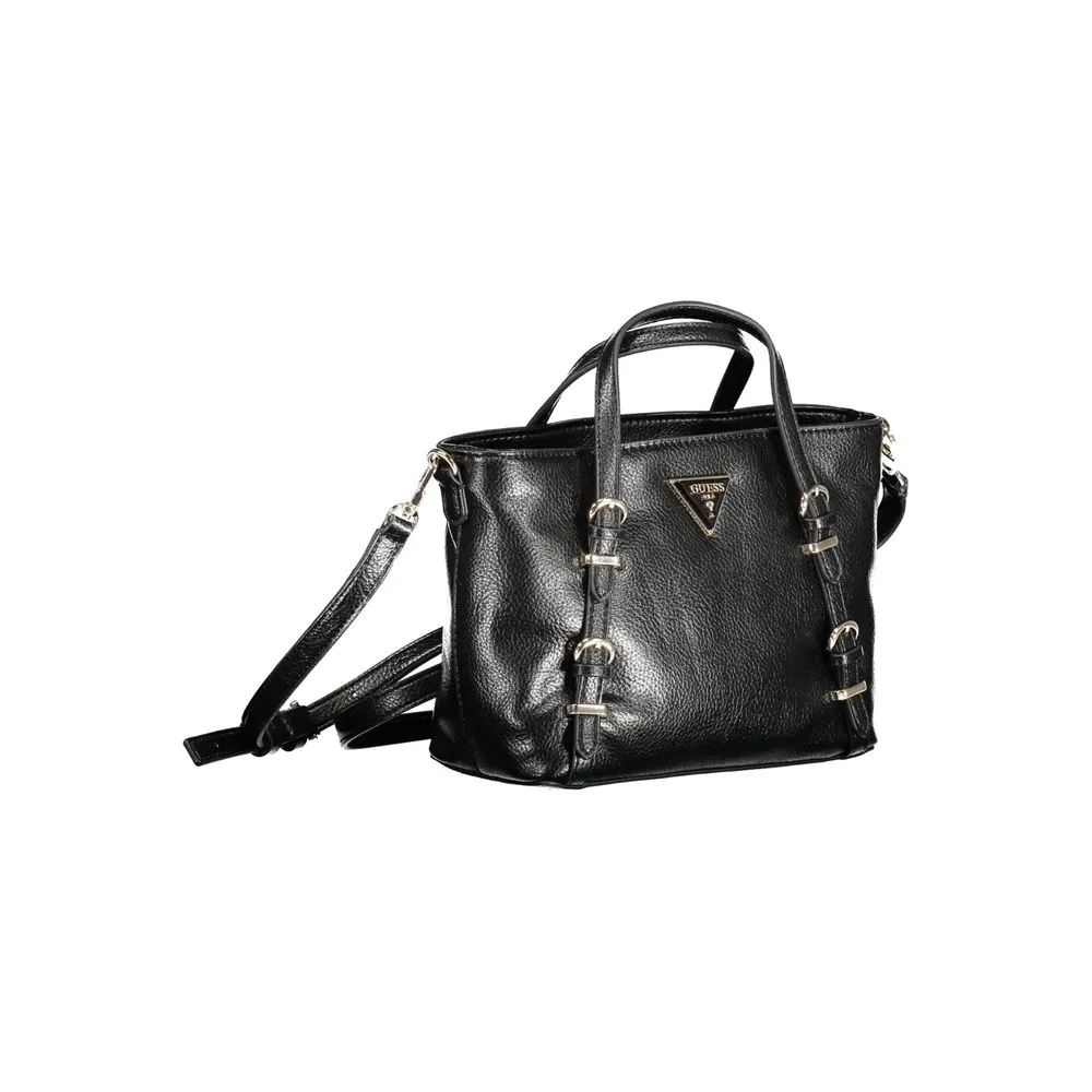 Black Polyethylene Handbag sold by Louxly product image thumbnail 3